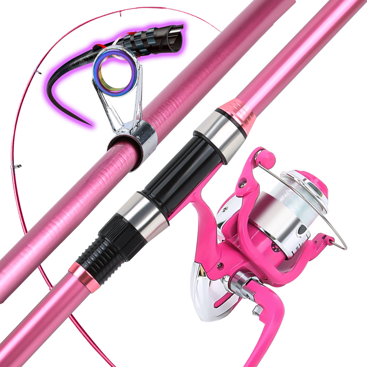 Angelruten-Set Komplettset mit – Fishing Rod Combo Bewertung und Preis