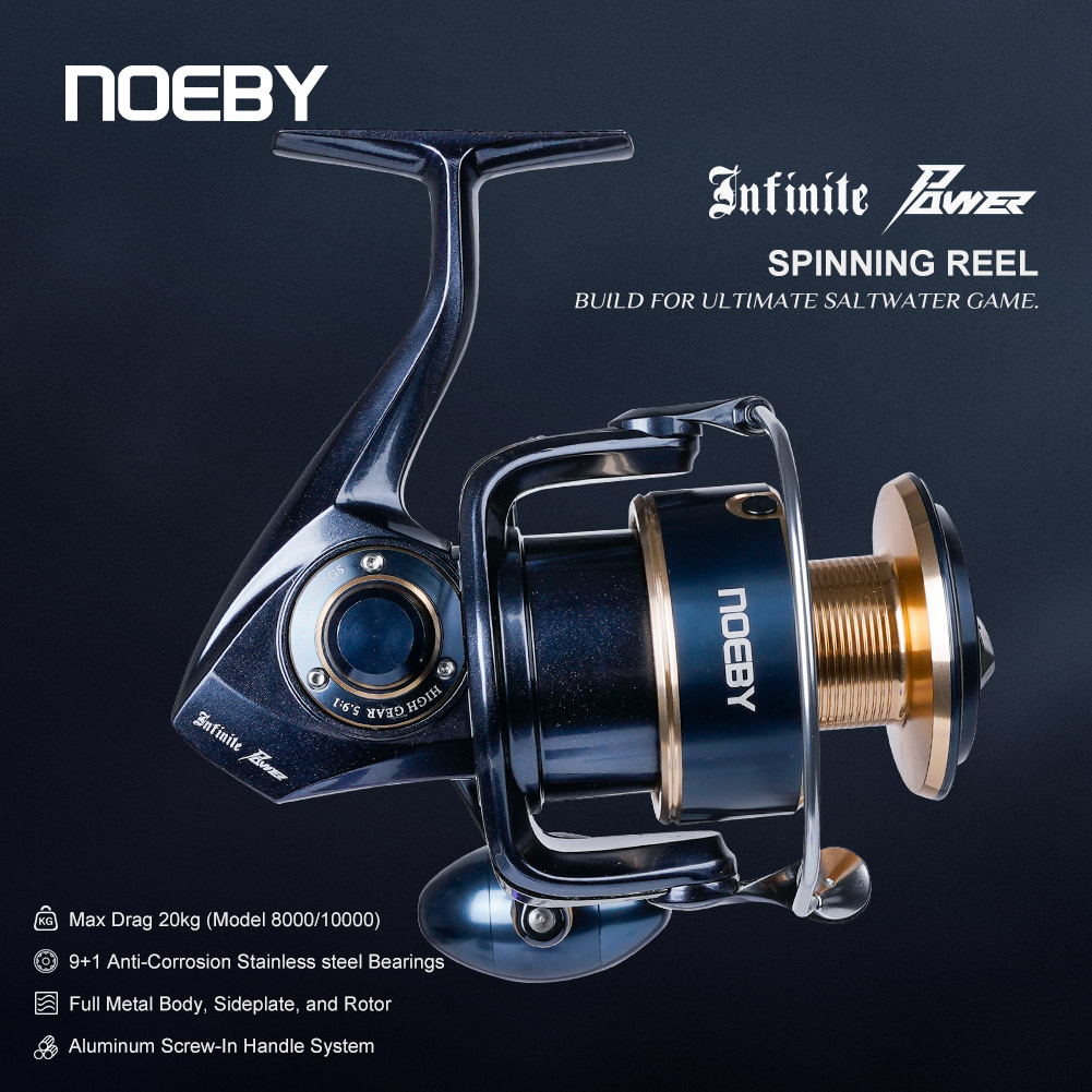 Noeby Infinite Power Spinnroll – Abu Garcia Reel Max Bewertung und Preis