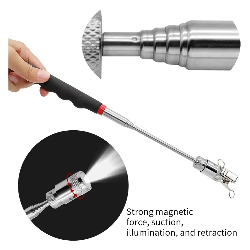 Teleskop-Magnetstift, ausziehb – Fishing Rod Telescopic Bewertung und Preis