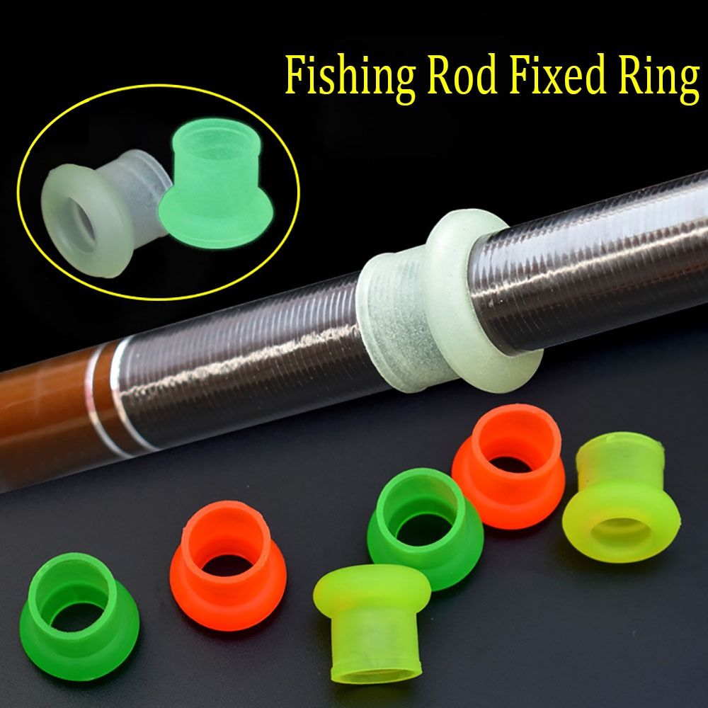 10 Stück Langlebige Silikon-An – Fishing Rod Case Bewertung und Preis