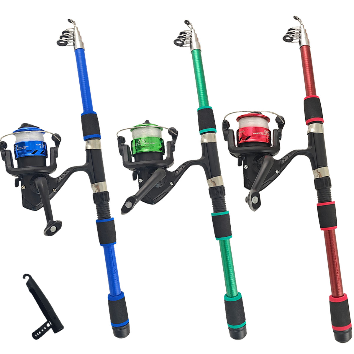 Spinnruten- und Rollen-Set, 1, – Fishing Rod Combo Bewertung und Preis