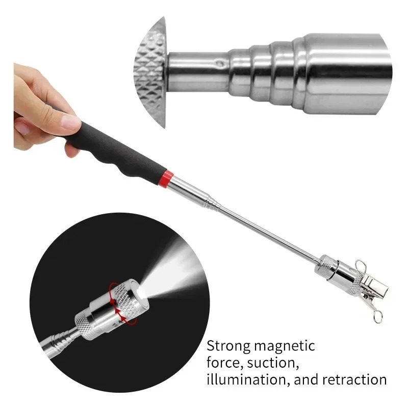 Teleskop-Magnetstift mit LED-L – Fishing Rod Telescopic Bewertung und Preis