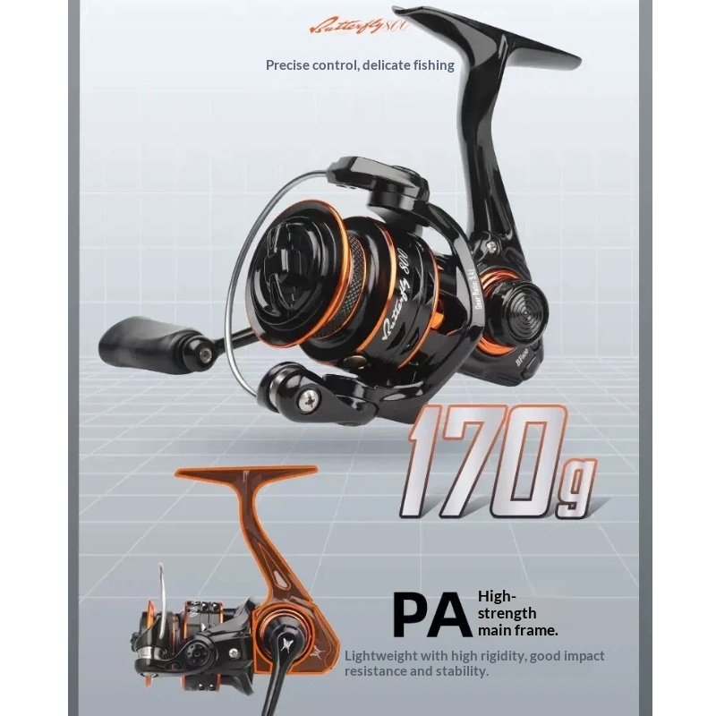 Butterfly Spinnrolle, Größe 80 – Abu Garcia Reel Revo Bewertung und Preis