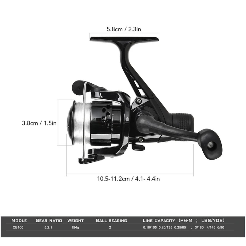 BRAVMAK 2,1/ 2,3 mTeleskop Ang – Fishing Rod Combo Bewertung und Preis